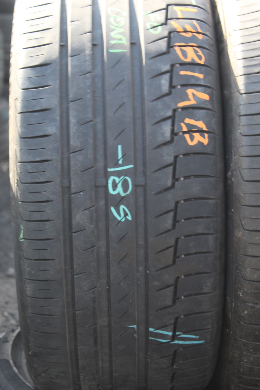 245 40 18 Continental, PC 6, XL, 97Y, x2 A Pair 6.5mm (F1_tyres) FO L3814