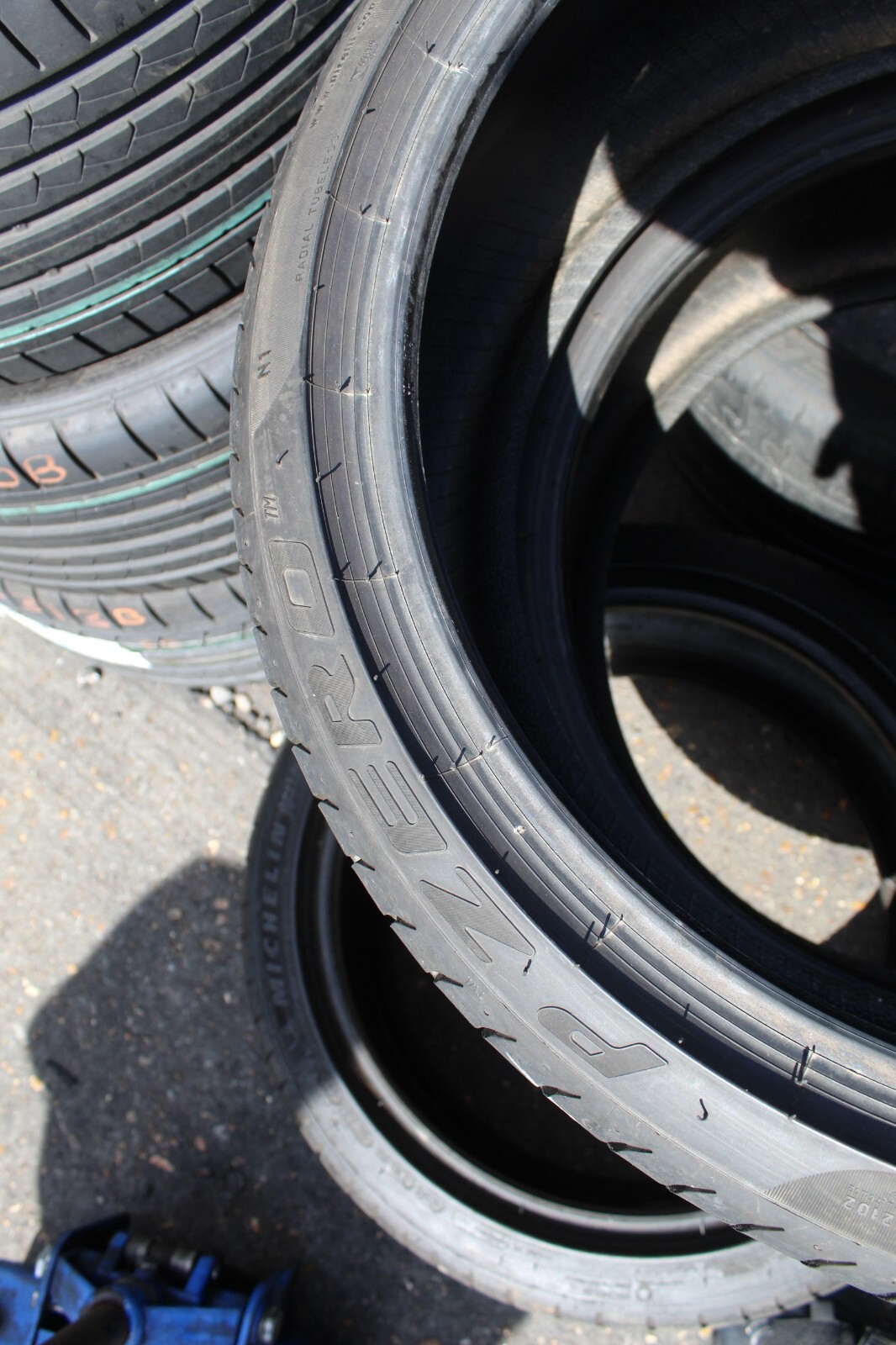 245 35 20 Pirelli, P Zero TM, N1, 91Y, x2 A Pair 7.0mm (F1_tyres) FO L2742