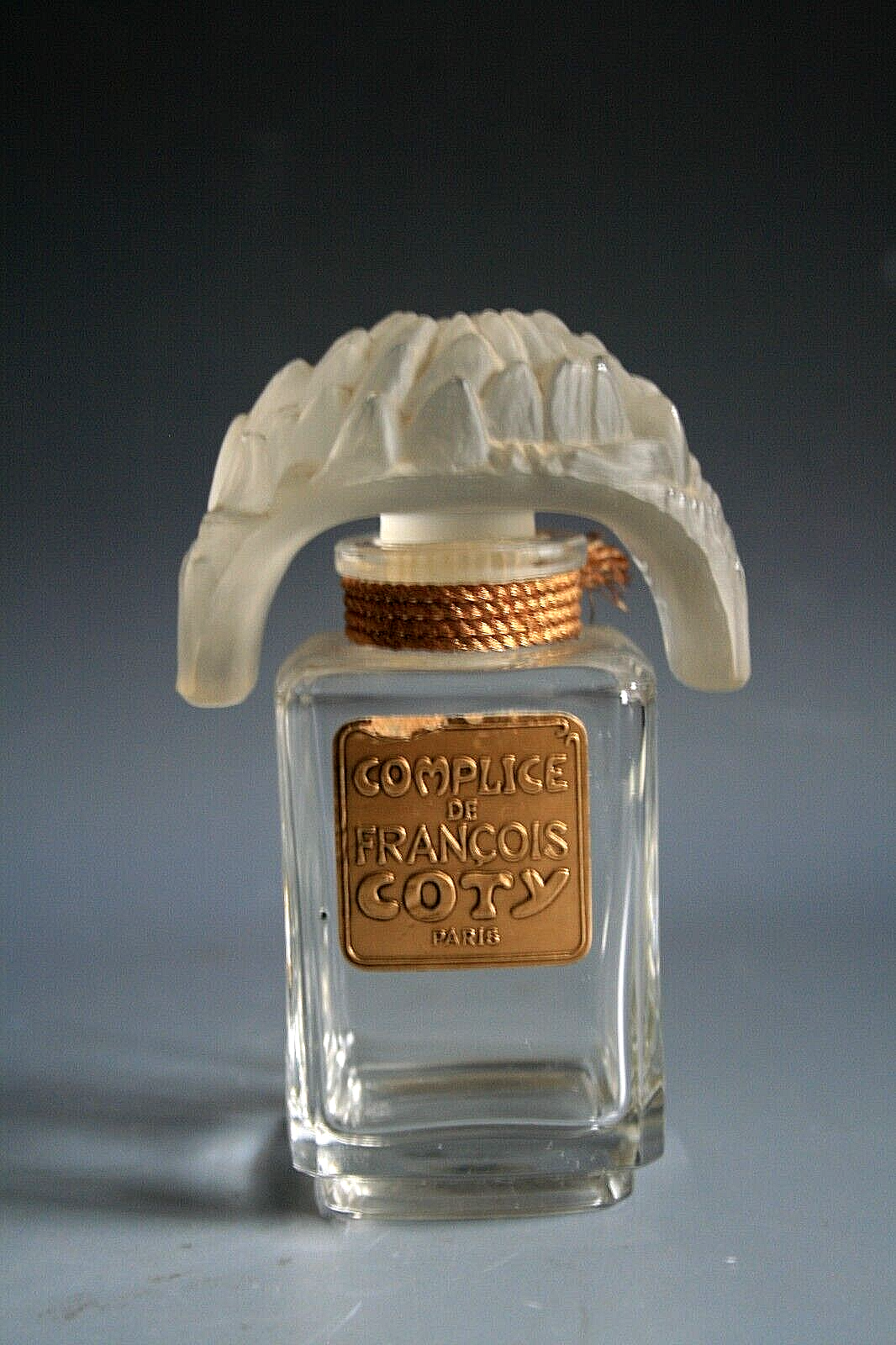 COMPLICE DE FRANCOIS COTY GLASS SCENT BOTTLE | eBay