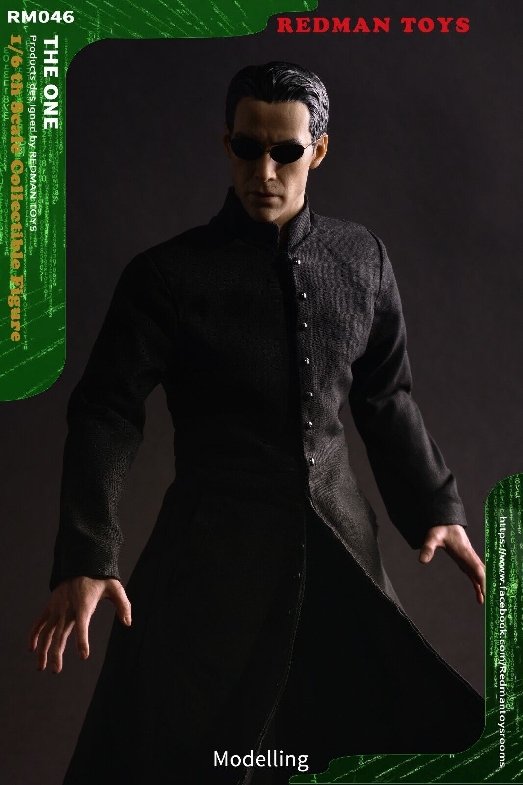 REDMAN TOYS 1/6 The Matrix Neo The Neo Keanu Reeves Figure REDMAN TOYS 1/6 The Matrix Neo The Neo Keanu Reeves Figure