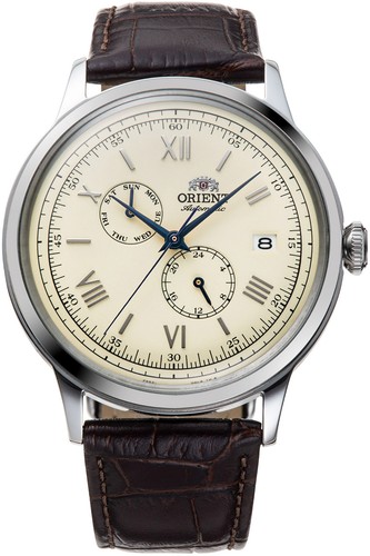 Мужские автоматические часы Orient Bambino 41 мм RA-AK0702Y