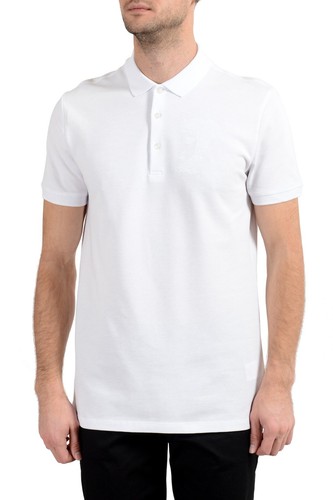 Versace Collection Men's White Short Sleeve Polo Shirt | eBay