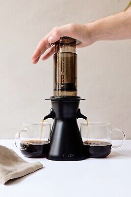 Fits AeroPress Coffee Maker - 2POUR  Dual Press - 2 brews 1 push - Perfect Gift!