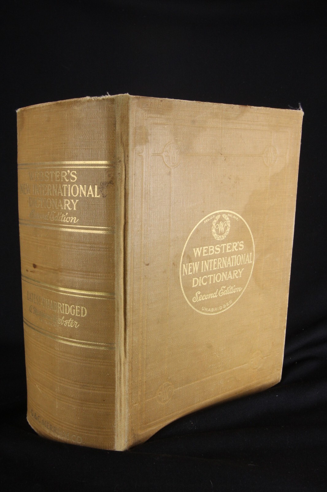 webster's international dictionary 英英辞典 Webster's New International Dictionary of the English