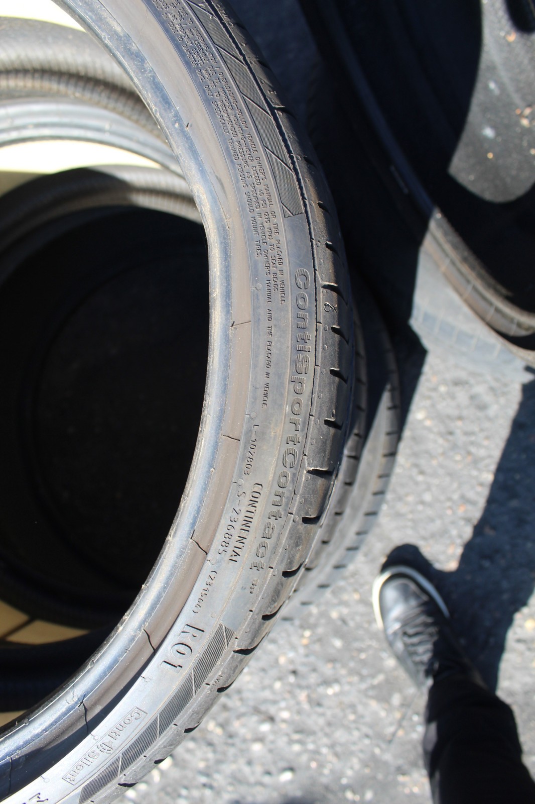 265 30 20 Continental, CSC 5P, RO1, XL, 107T, x2 A Pair 5.0mm (F1_tyres) L3735