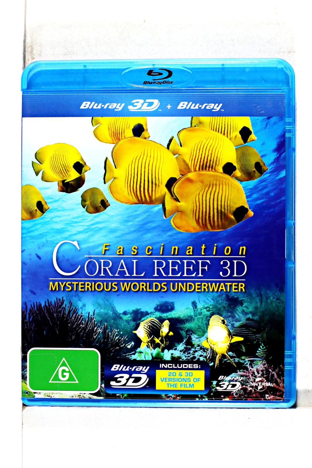 Fascination Coral Reef 3d-Mysterious Worlds u (Blu-ray