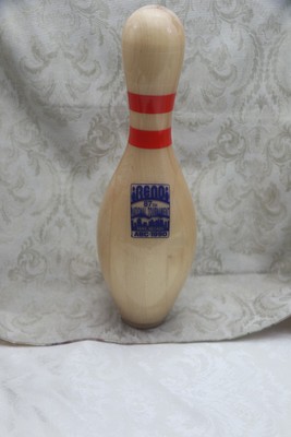 Vintage Bowling Pin Abc
