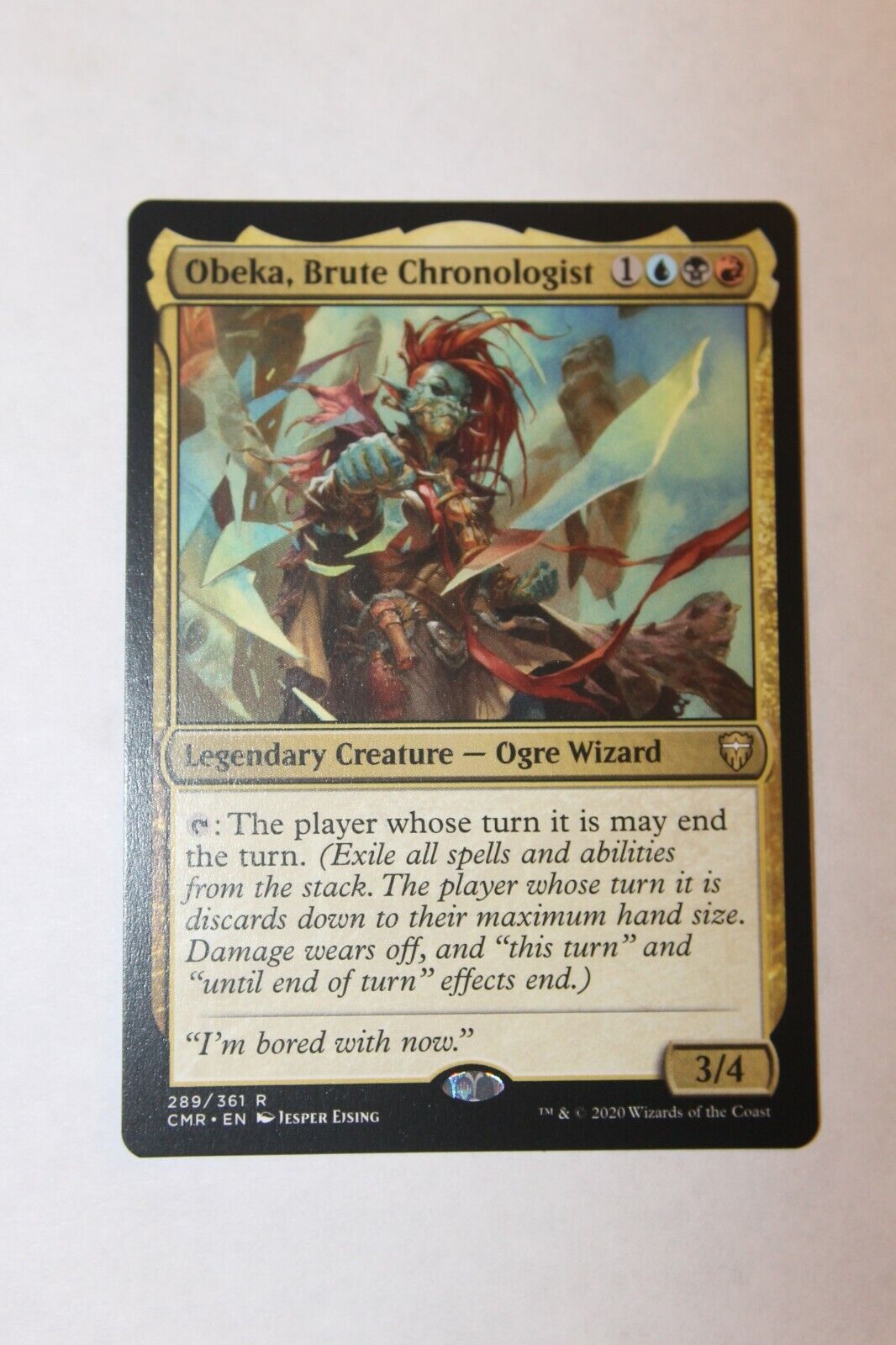 MTG Obeka, Brute Chronologist - Commander Legends - NM (Pack Fresh) | eBay MTG Obeka, Brute Chronologist - Commander Legends - NM (Pack Fresh) | eBay
