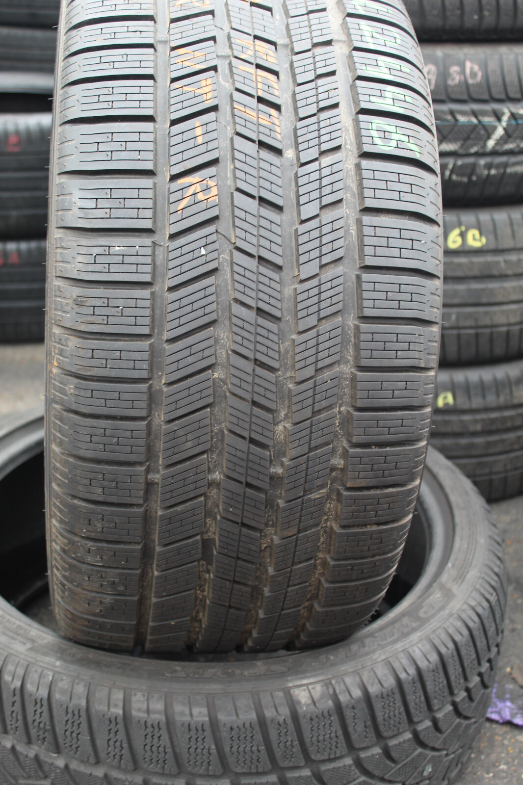 315 35 20 Pirelli, Winter, RunFlat, 110V, x1 Single Tyre 8.0mm (F1_tyres) L2446