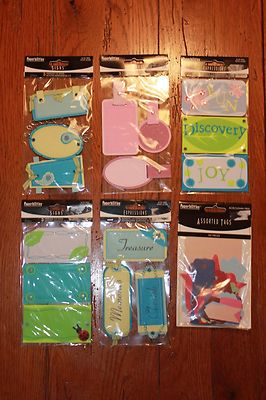 Lot Of 15 Scrapbooking Papercrafting Kits Stickers NEW