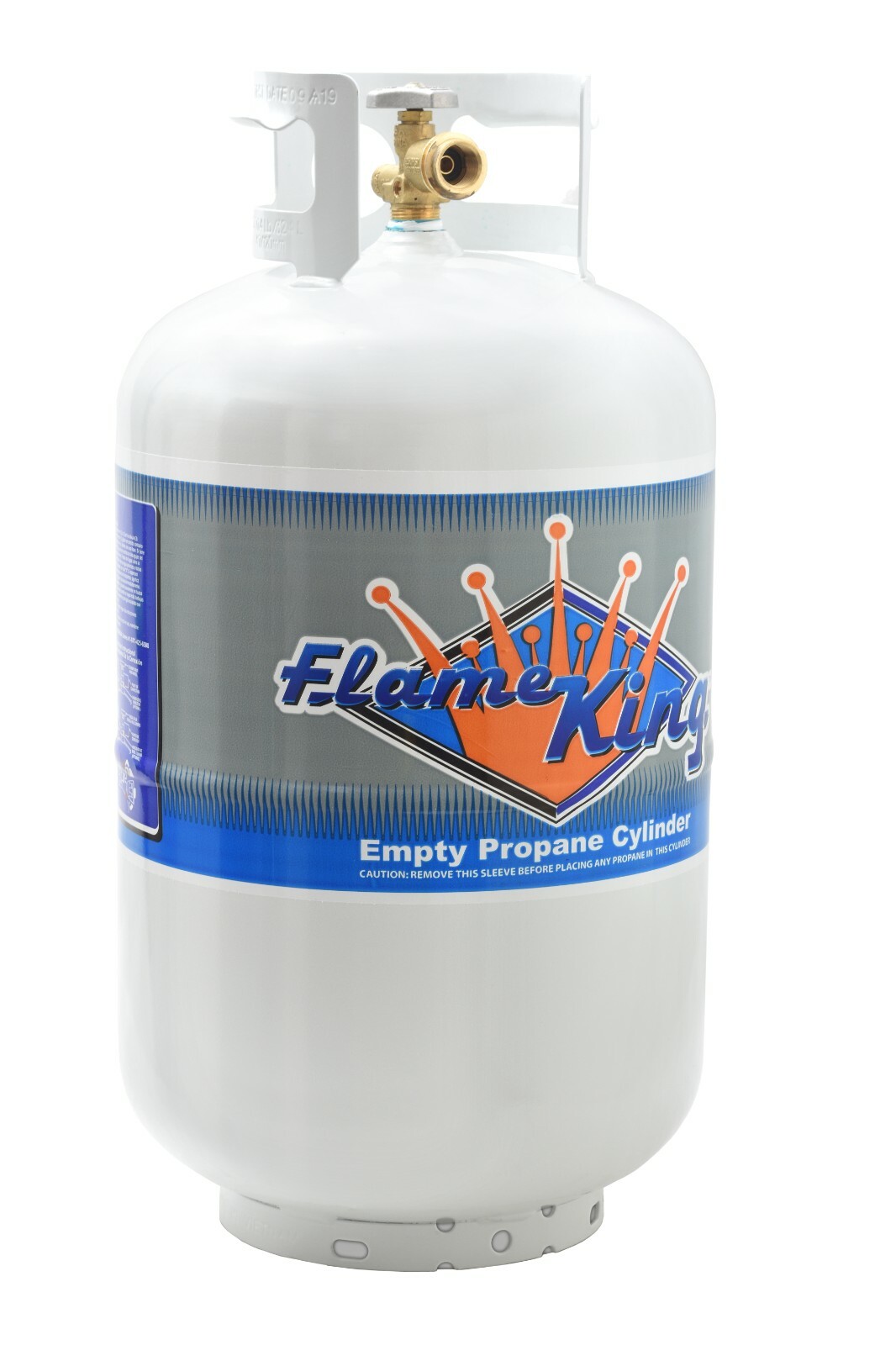 30 lb. Vertical Cylinder Refillable LPG Steel Propane Tank OPD Valve