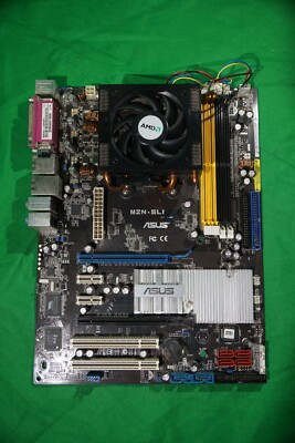 ASUS M2N-SLI Motherboard AM2 DDR2 PCIe ATX (No I/O Shield)