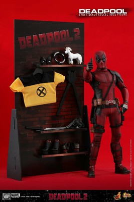 Hottoys 1/6 Scale Deadpool 2 Action Figure Full Set 12in. Collectible HT MMS490 