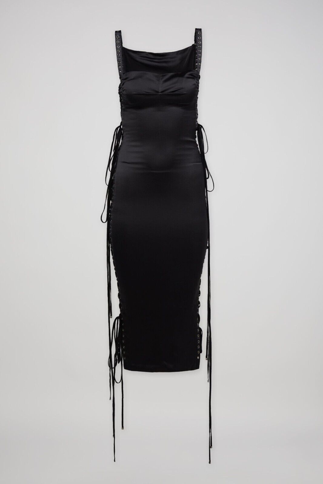 Dolce & Gabbana S/S 2003 Dress Y2K Vintage Black Corset Cut Dolce & Gabbana S/S 2003 Dress Y2K Vintage Black Corset Cut