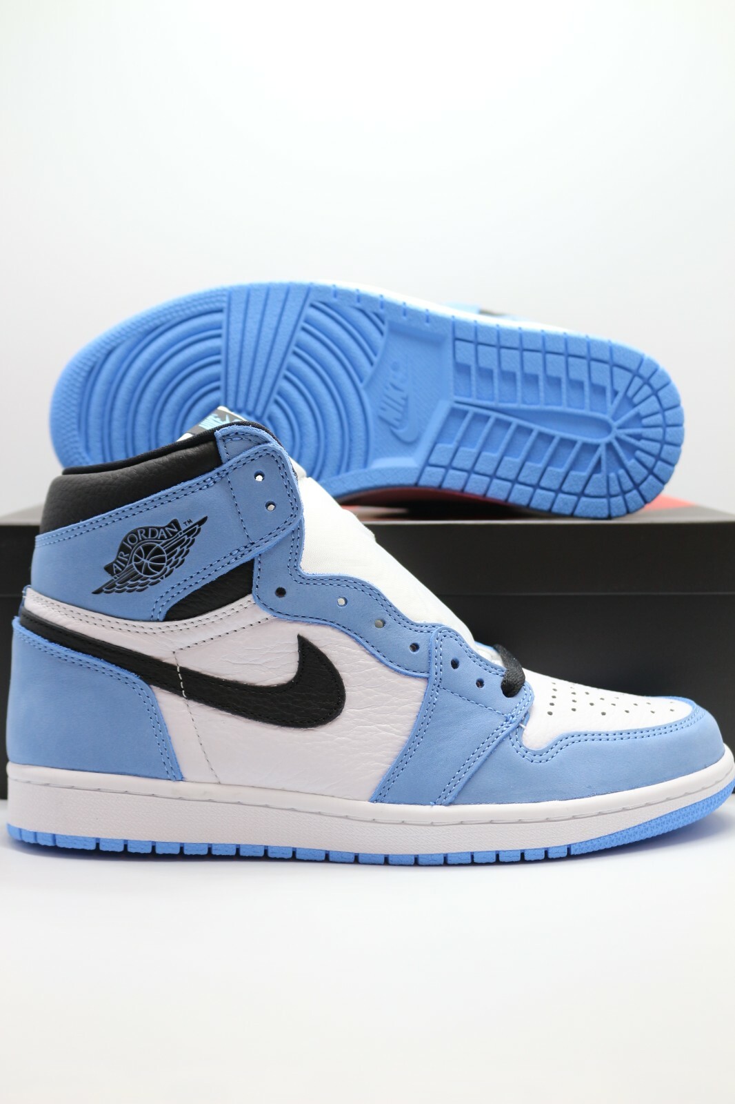 unc blue shoes