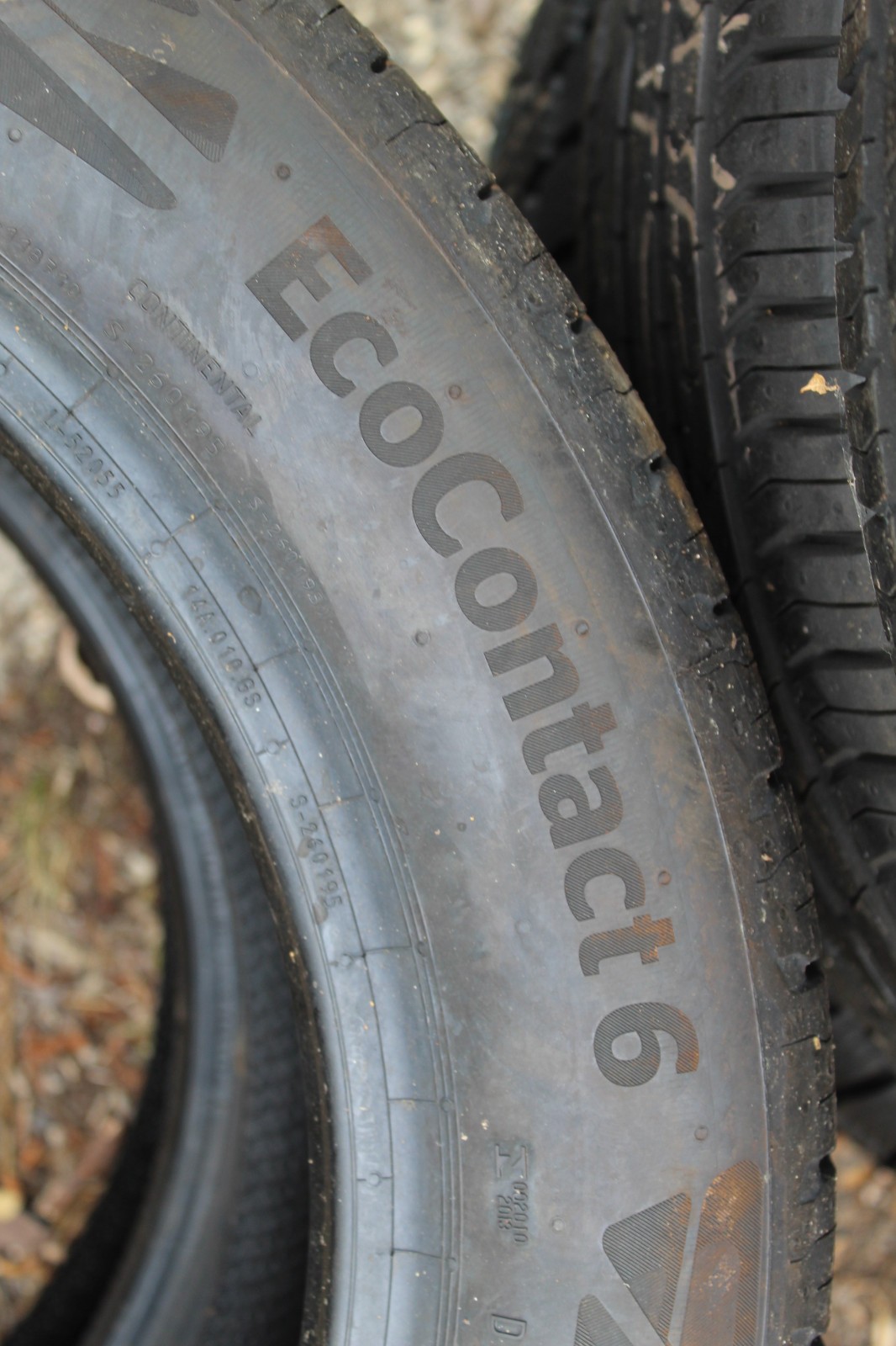 New 205 55 17 Continental, Eco Contact 6, 91V, x1 Single Tyre (F1_tyres) X55