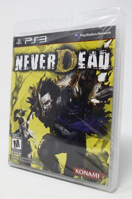 NeverDead - PlayStation 3 - PS3 - Third-Person Shooter Game - NEW - See Desc