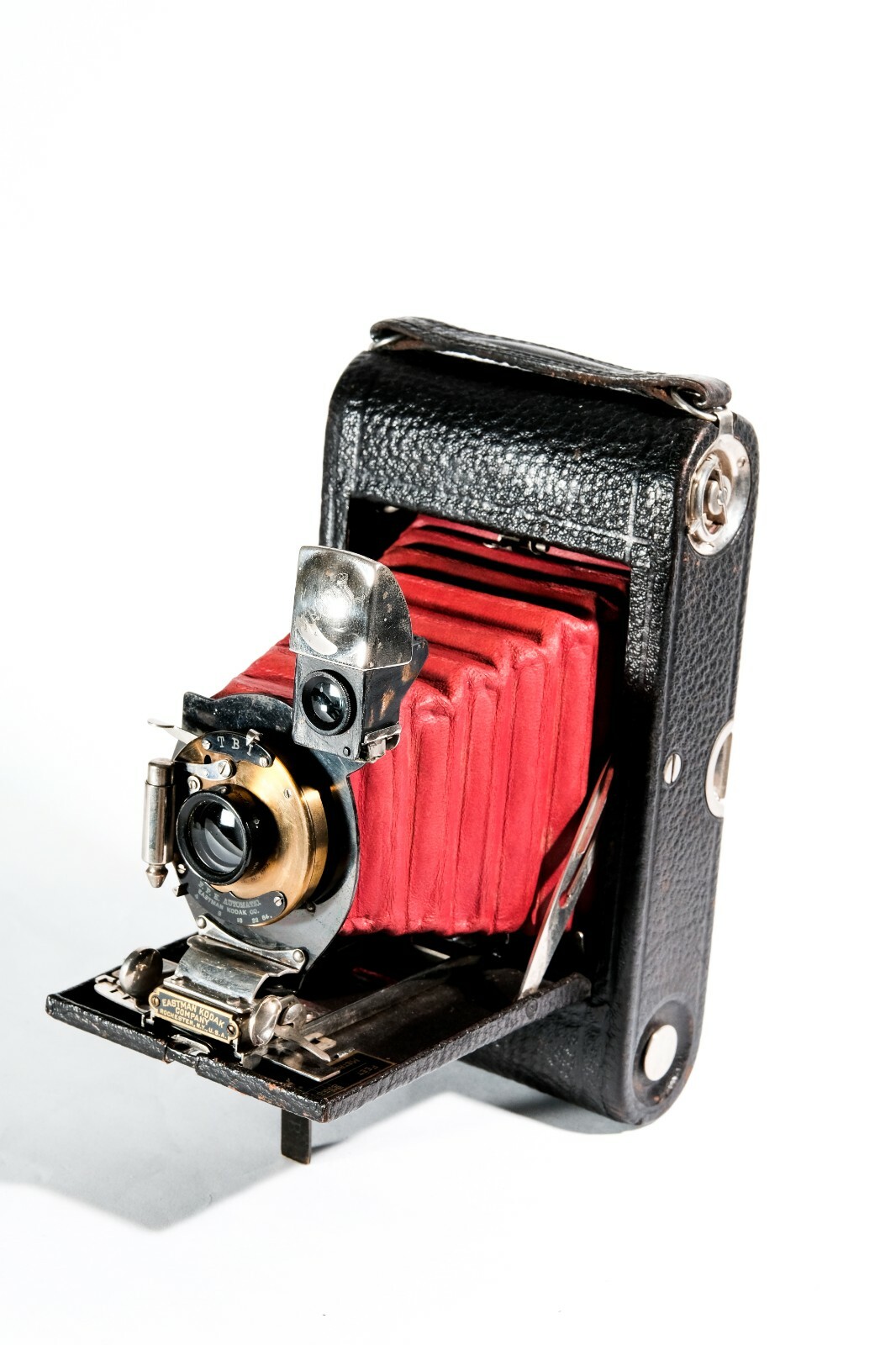 Kodak No. 3 Folding Pocket Camera Model C-4 - Red Bellows