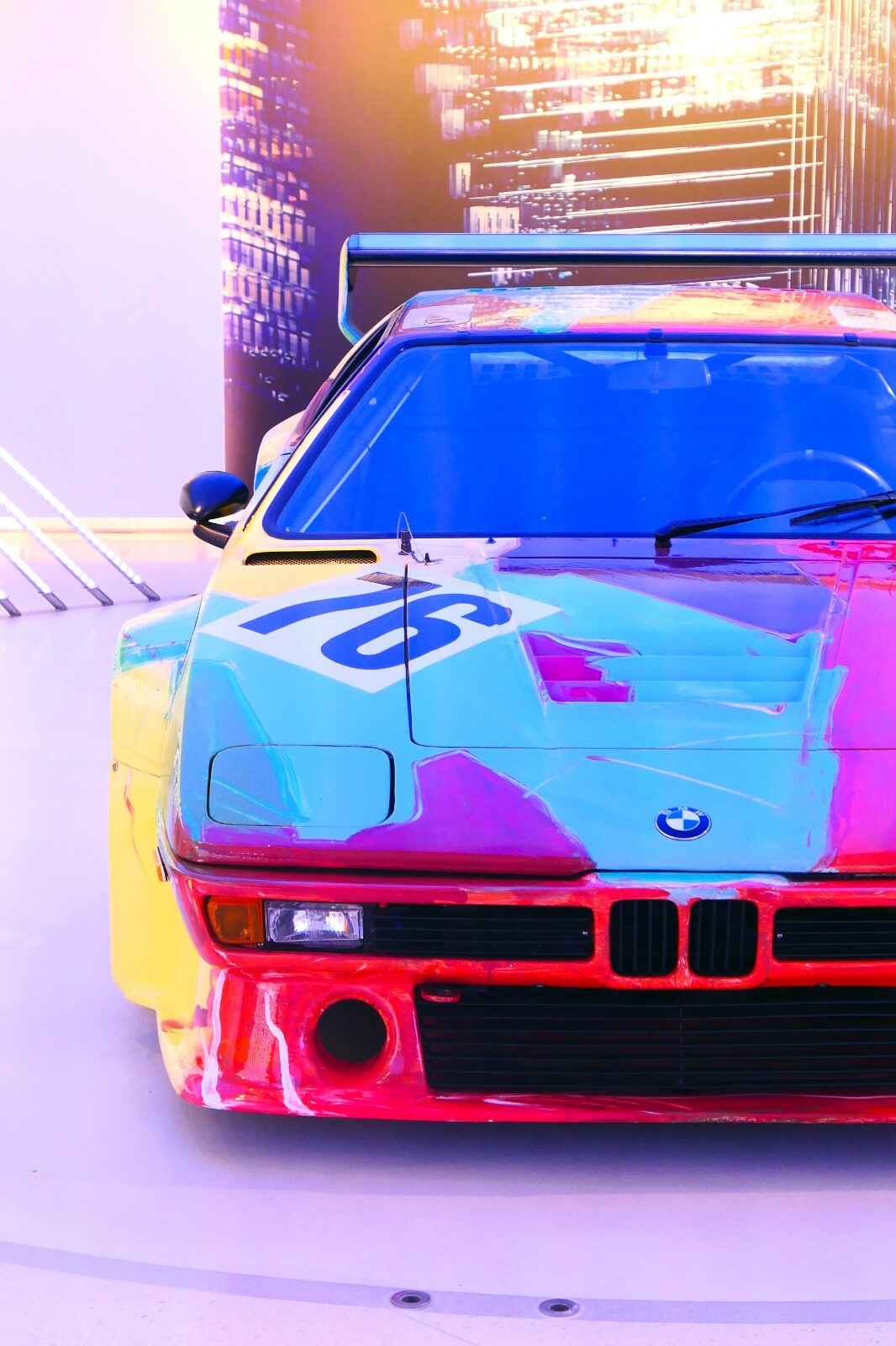 FLY ミニカーBMW M1 Artcar Andy Warhol 希少美品 FLY #96071 “SUPER RARE” Andy Warhol BMW M1 ART CAR 24H Le