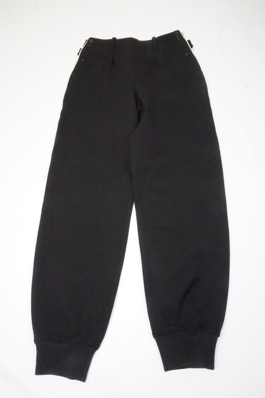 Ralph Lauren Collection Purple Label Black Polyamide Side Btn