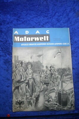 ADAC Motorworld 6/53 (B) Opel Rekord Mars Place 150 FIM In Rome Mille Miglia