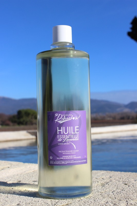 Huile Essentielle De Lavandin 1l - 100% Pure Et Naturelle -Hve-Producteur