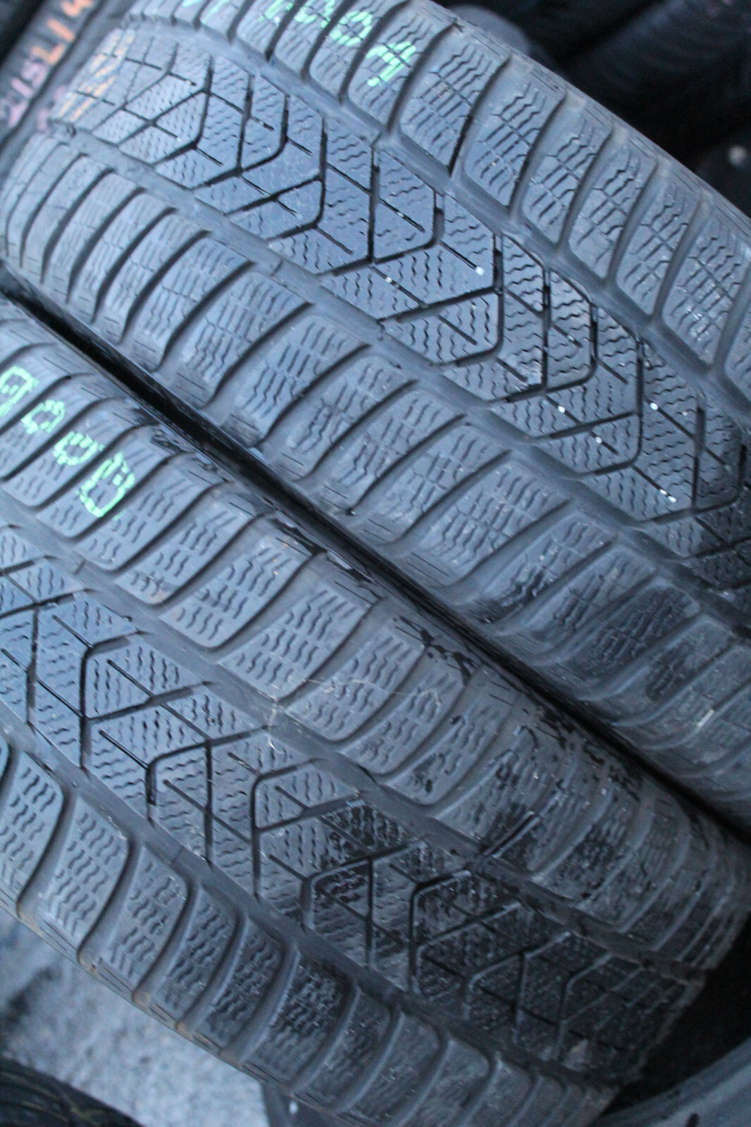 225 45 17 Pirelli, Winter, M+S, 91H, x2 A Pair 6.8mm (F1_tyres) L1900