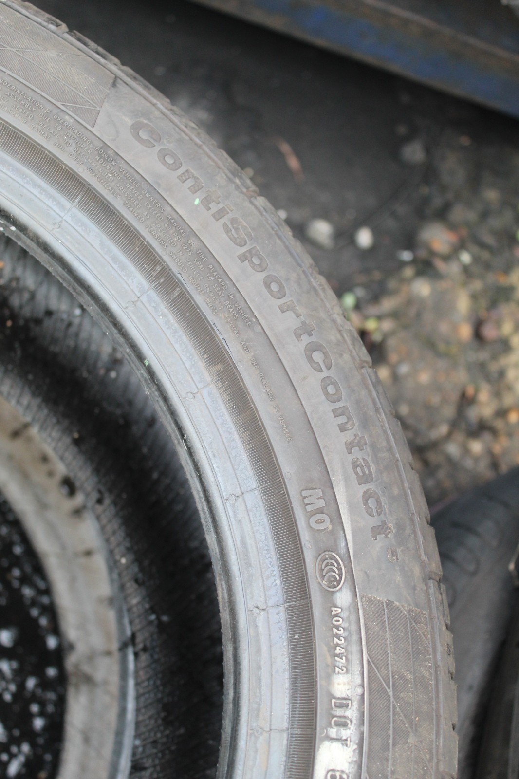 225 45 17 Continental, CSC 5, MO, 91V, x1 Single Tyre 7.0mm (F1_tyres) L3876