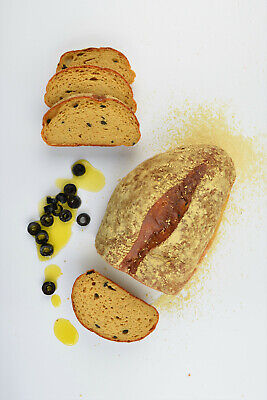 (10,67€/kg) Ciabatta mit Oliven - Eiweißbrot - ketogene Ernährung, low carb