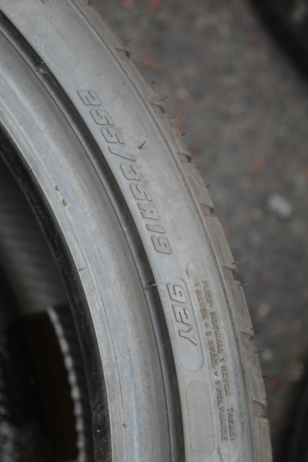 255 35 19 Goodyear, RunFlat, 92Y, x1 Single Tyre 6.8mm (F1_tyres) L2684