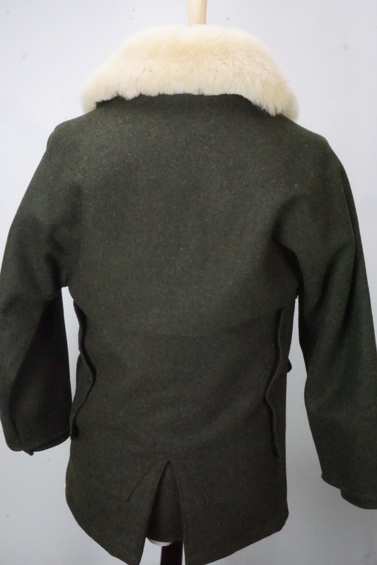 Filson Lined Mackinaw Wool Packer Coat Forest Green Sz XS BRAND