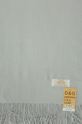 DG Pashmina Scarf Shawl Wrap~Solid Silver Gray;Silk Cashmere~Soft*Trendy-030 