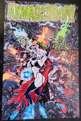ARMAGEDDON Comics by CHAOS #2, 1999. DARK GOTHIC Lady Death Purgatori Evil Ernie