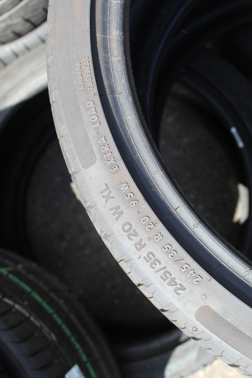 245 35 20 Continental, Eco Contact 6, XL, 95W, x2 A Pair 5.0mm (F1_tyres) L2744