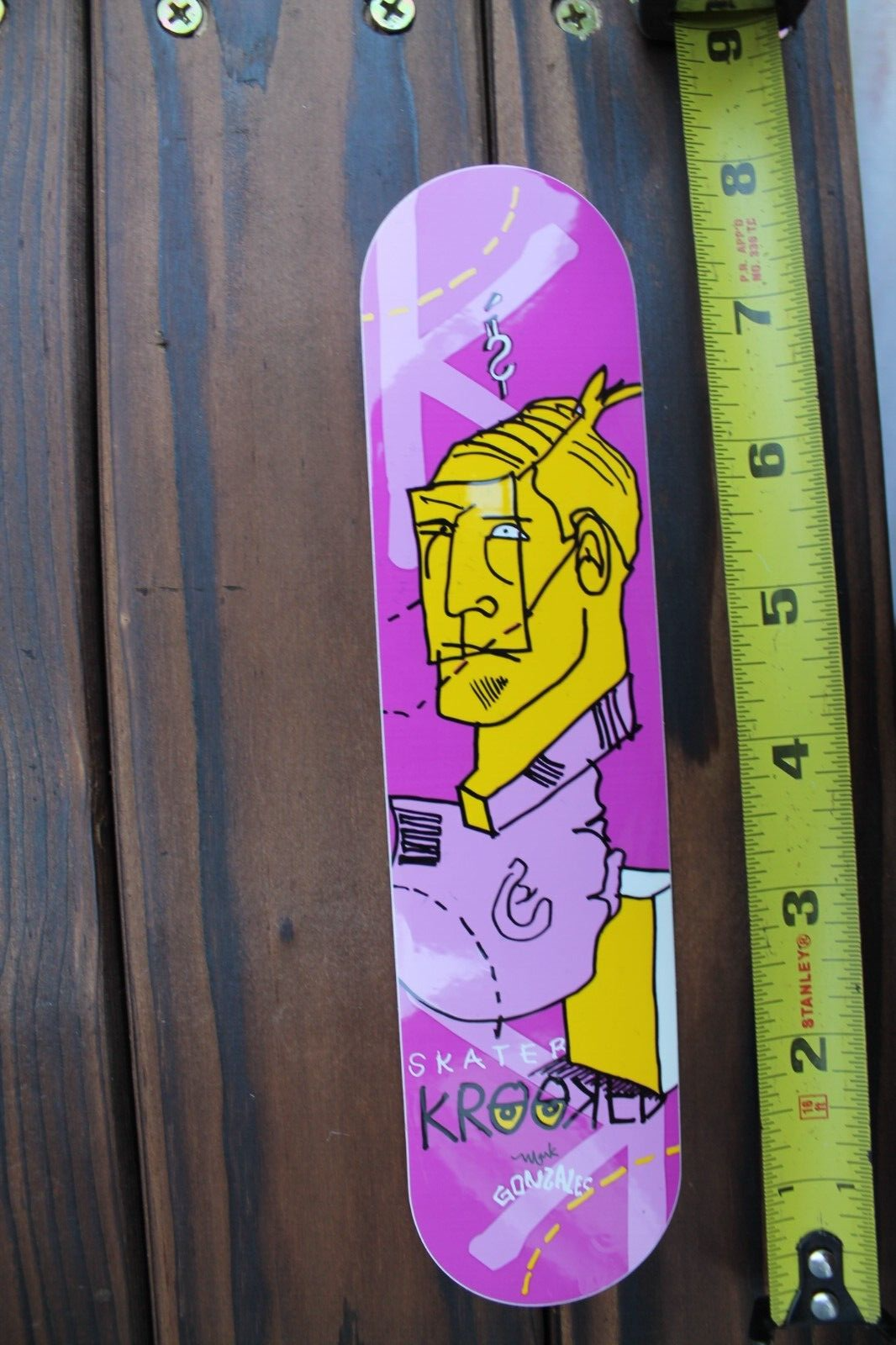 Krooked Skateboards Mark Gonzalez Gonz Art OG GB6 Vintage