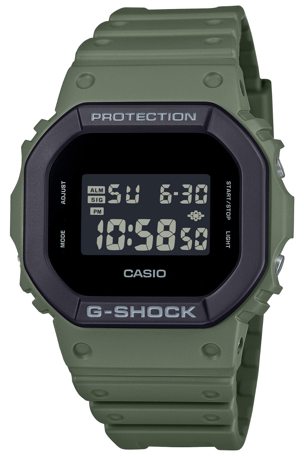 時計 CASIO G-SHOCK DW-5610SU-3ER DW5610SU-3 | Black Digital Watch - G-SHOCK | CASIO