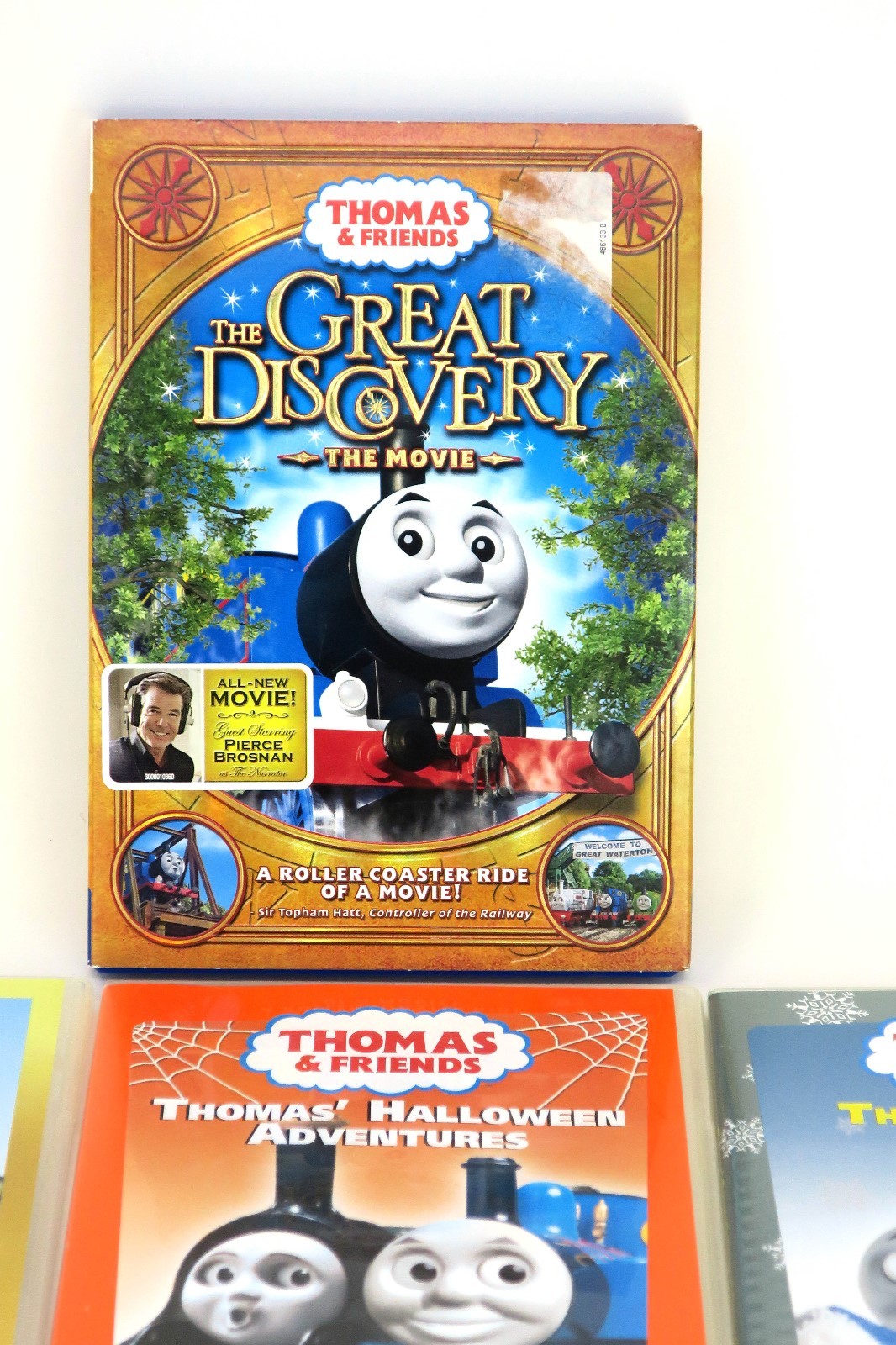 Thomas the Train Tank Engine DVD Lot 13 Magic Railroad Great Discovery 10 Years