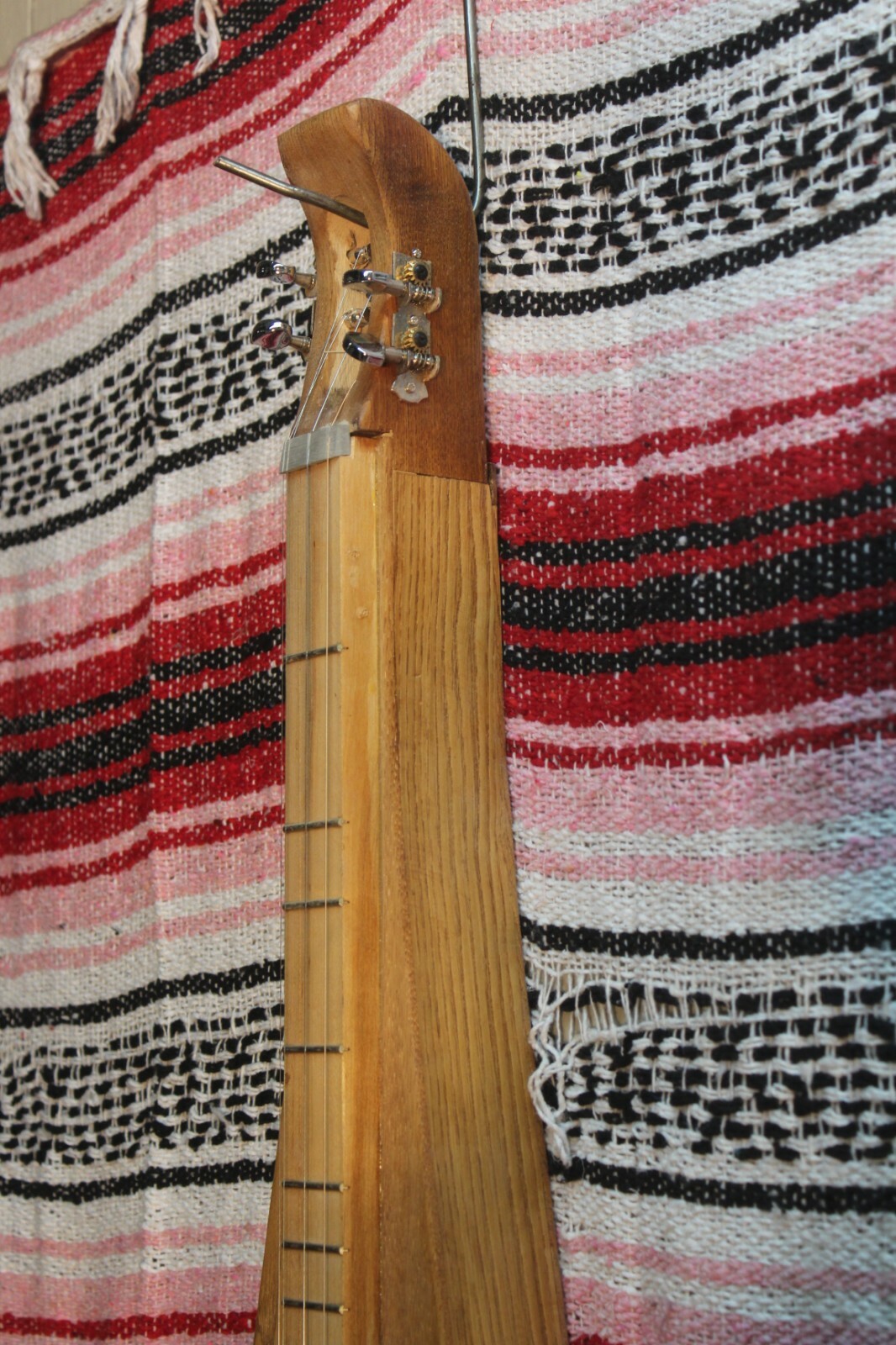 Wishnevsky Chestnut and Maple Dulcimer Four String All woods over 100 years old