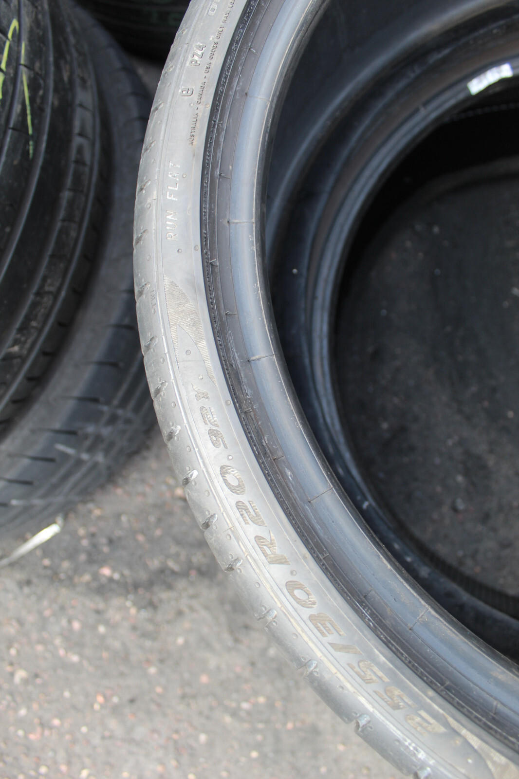 255 30 20 Pirelli, P Zero, RunFlat XL 92Y, x1 Single Tyre 5.8mm (F1_tyres) L2390