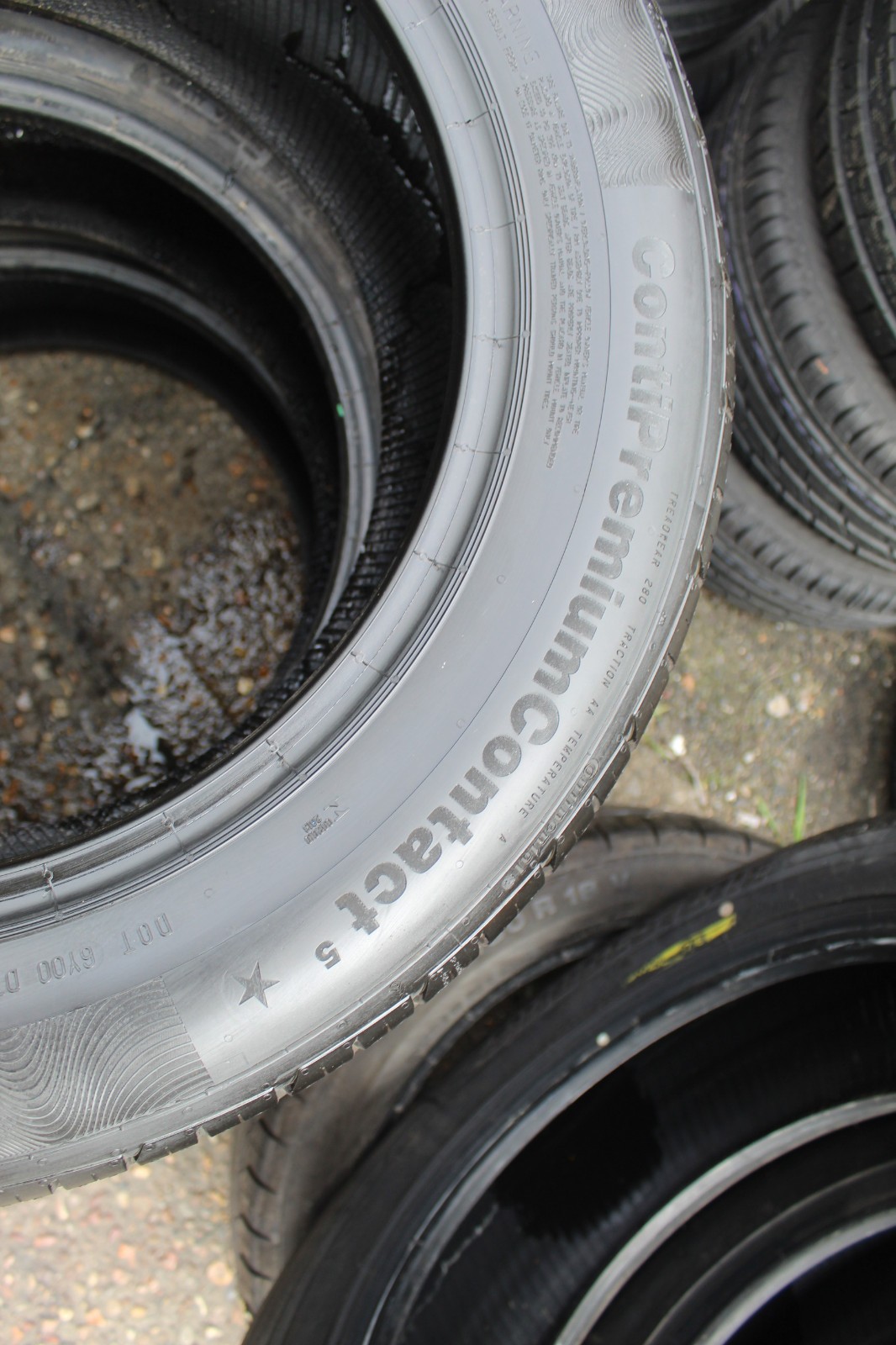New 225 55 17 Continental, C. Premium Contact 5, 97W, x1 Tyre (F1_tyres) L3905