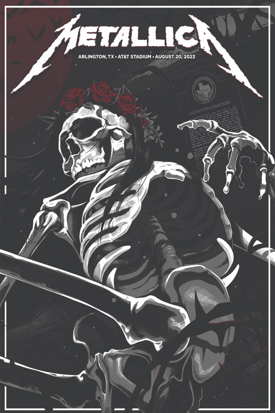 METALLICA CONCERT POSTER QUALITY PHOTO PAPER/CANVAS R626 | eBay