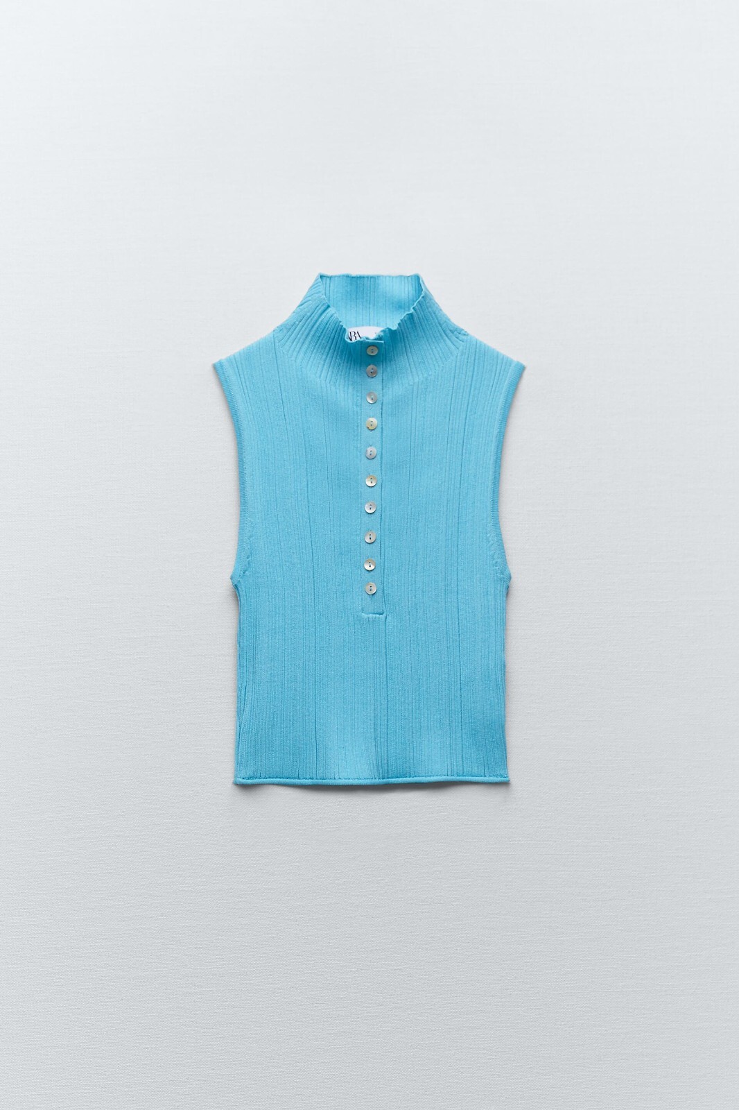 トップス eaphi BUSTIE LINE SLEEVELESS KNIT Axel Cable Cloud Knit Sleeveless Sweater - French Vanilla