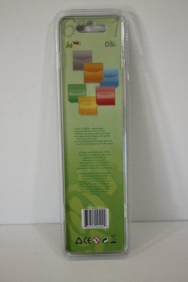 DSI Protective Clear case by HVG2  DSI408, with  gamer sleeves - Bundle!!