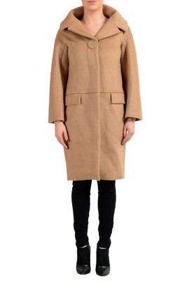 Max Mara Atelier Women's ''DOLMEN'' Beige Camel Hair Coat US 2 IT 36
