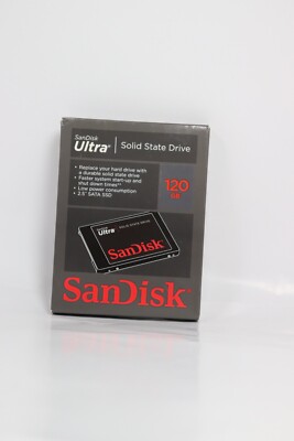 SanDisk Ultra 120GB Solid State Drive SSD SDSSDH-120G-G25 SATA 3Gb/s new
