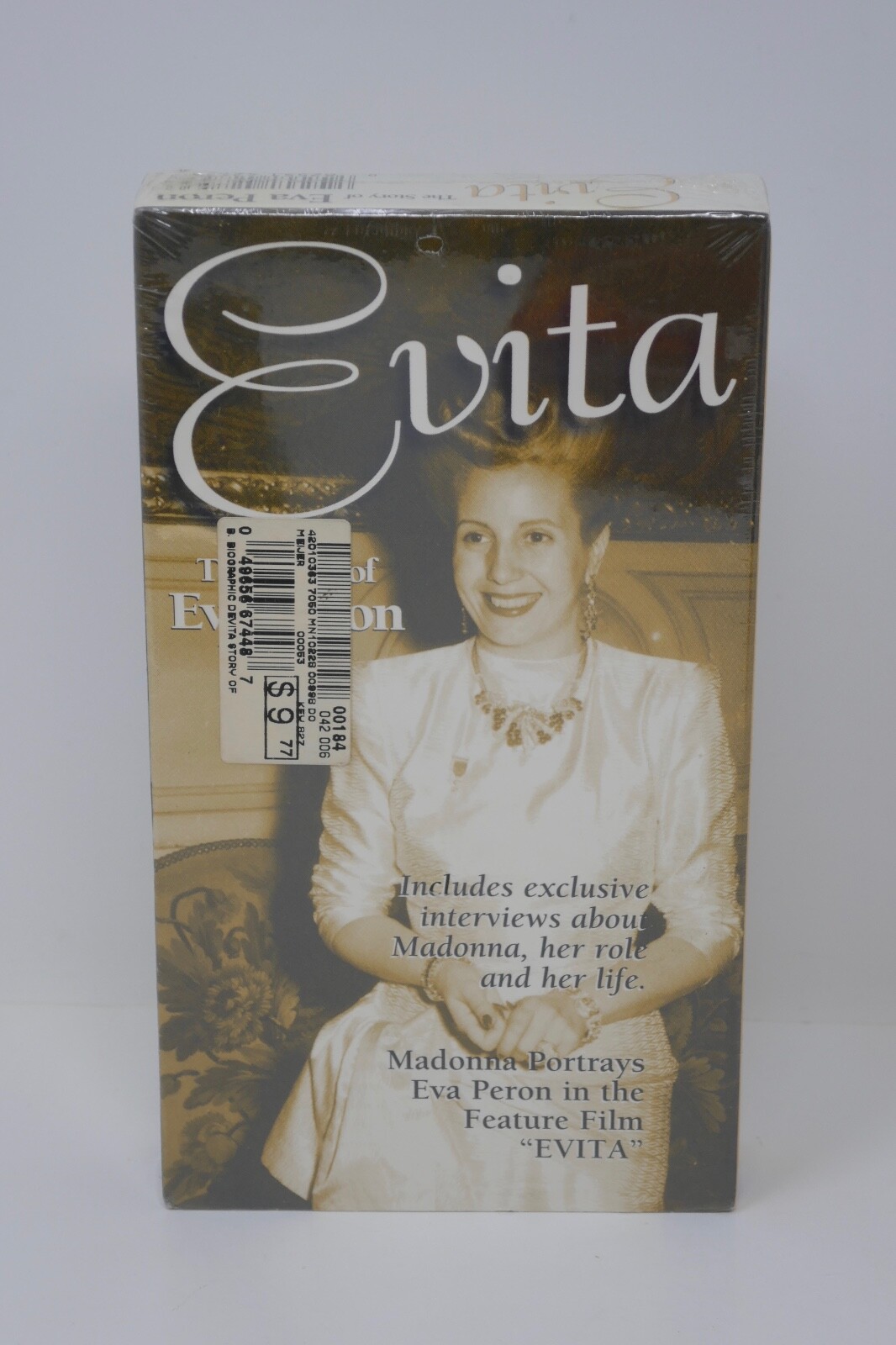 その他 Evita: Story of Eva Peron [VHS] 中古】【非常に良い】Evita: Story of Eva Peron [VHS]