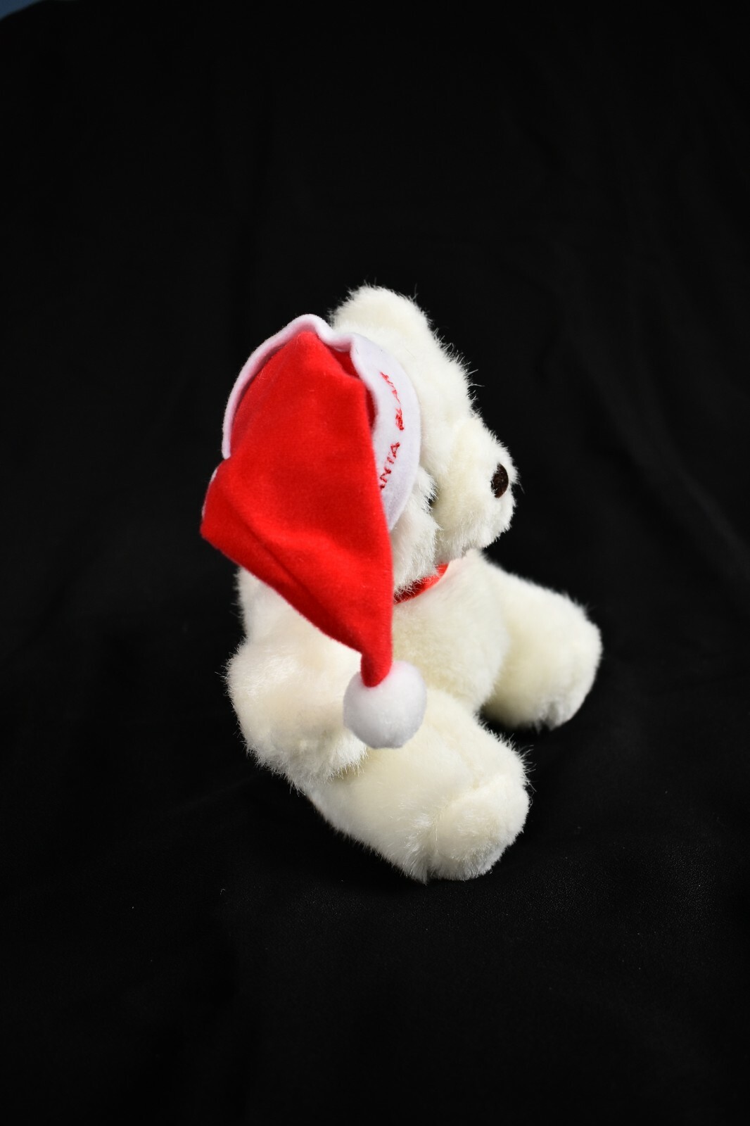 Santa Blair 7” White Christmas Teddy Bear Plush Toy Doll 1989