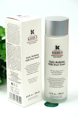 Kiehls Daily Refining Milk-Peel Toner 6.8oz/200ml New in Box Full Size