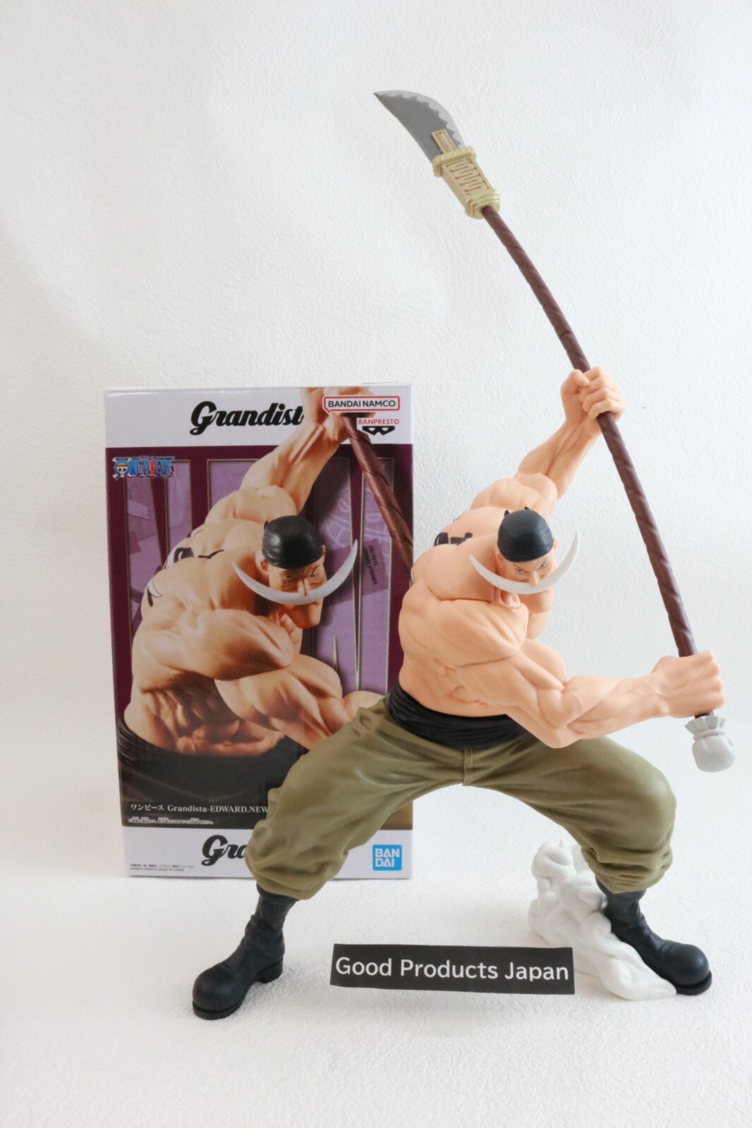 コミック・アニメ ONE PIECE Grandista-EDWARD.NEWGATE- One Piece Figure Edward Newgate Unopened Bandai Prize