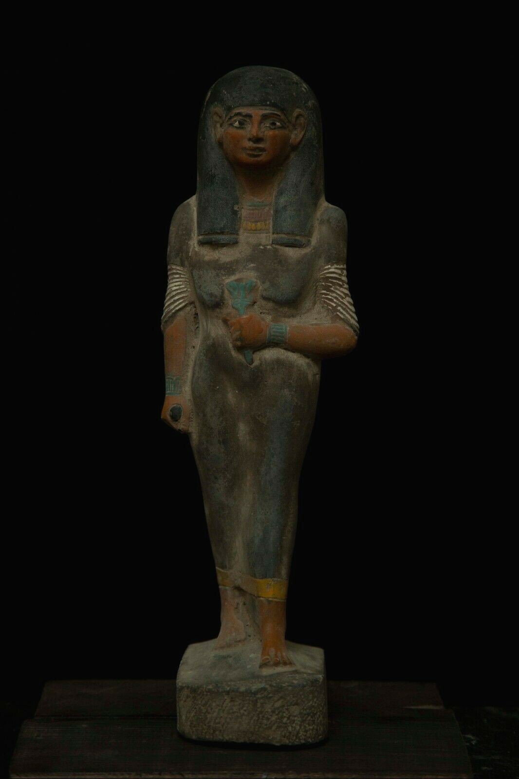 EGYPTIAN ANTIQUE Queen Nakhtmin ANCIENT EGYPT STATUE GODDESS Stone 1300 BC